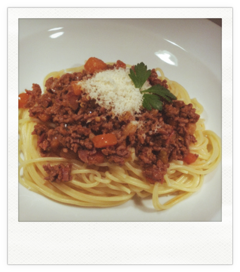Klassische Spaghetti Bolognese