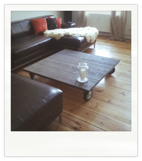 Couchtisch einfach selber bauen