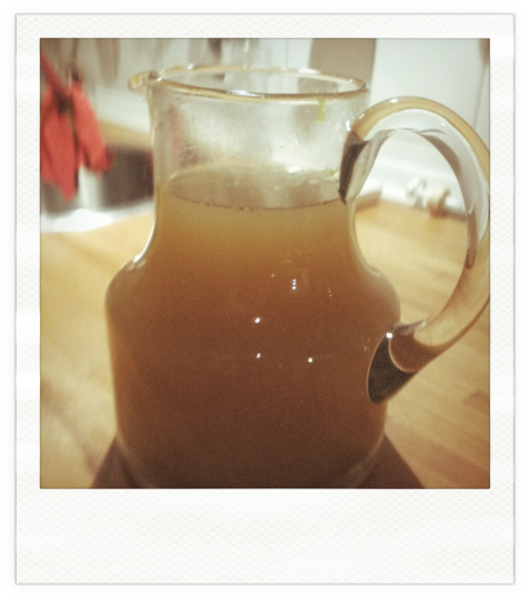 Selbstgemachtes Gingerbeer