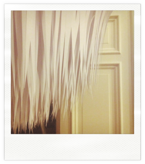 DIY Lampe – selbstgemachte Lampe aus Papier