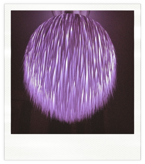 DIY Lampe – selbstgemachte Lampe aus Papier